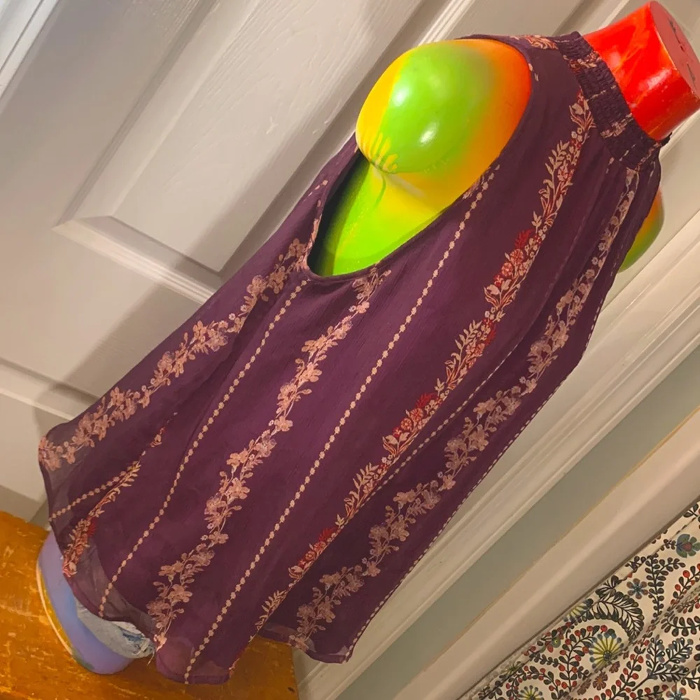 SONOMA Sleeveless Floral Top - Picture 12 of 14